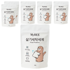 MyBEE 活氧亮白洗衣粉, 400g, 6個