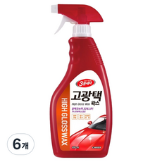 카렉스 고광택왁스, 650ml, 6개