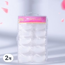 Polygel美甲延長甲片 100p KH_01_04, 單一顏色, 2個
