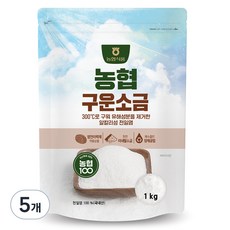 Nonghyup100 烤鹽, 5個, 1kg