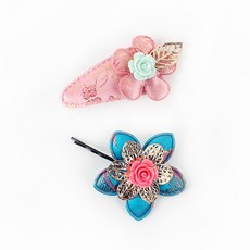 CHENNY BONGBONG 花朵造型韓服髮夾 2入