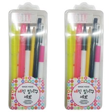 MAGIC HOUSE-KOREA 神奇文具組, 混合顏色, 2套