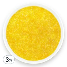 짱죽 실온이유식 8개월부터 중기 죽1, 단호박오트밀죽, 3개, 160g