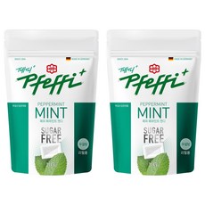 페피 무설탕 민트 캔디, 105g, 2개