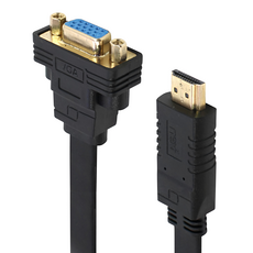 nexi HDMI 轉 VGA 平板轉換器, NX-HVF20, 1條