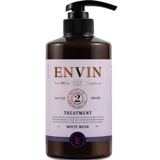 ENVIN 蛋白質香氛護髮乳, White Musk, 500ml, 1瓶