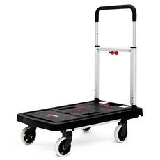 로티홈 플랫폼 핸드카트 일반형, 1개, 실버