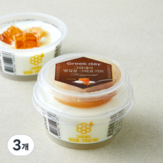 그릭데이 벌집꿀 그릭요거트, 105g, 3개