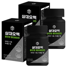 Samdae 5 Baek 多效合一複合維他命 30g, 30顆, 2個