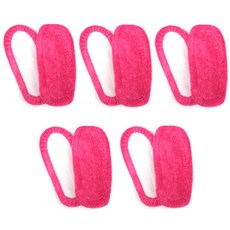 清潔拖鞋 5入 紅色, 1套