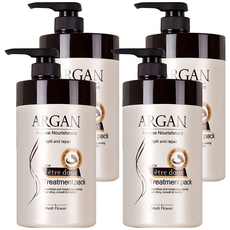 Mediflower Argan Ettus 護髮套組, 1L, 4個