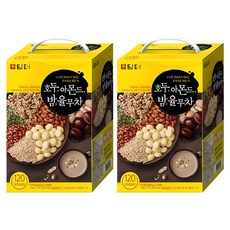 Damtuh 丹特 核桃杏仁栗子薏仁茶, 18g, 120入, 2盒