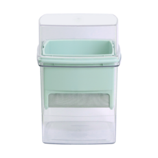 ROICHEN 優格乳清過濾器 12.5*12.5*18.5cm, 薄荷綠色, 1個