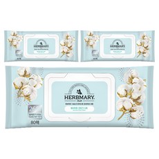 Herbmary 烘衣機用烘衣紙 敏感棉香 正裝, 80入, 3個
