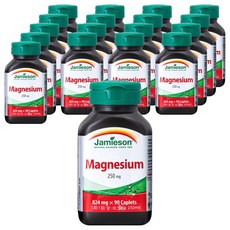 자미에슨 마그네슘 250mg, 18개, 90정