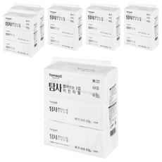 Tamsaa 三層抽取式廚房紙巾, 100%原生紙漿, 無螢光劑, 3包, 6袋