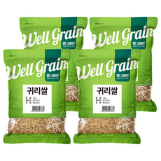 두보식품 웰그레인 귀리쌀, 1kg, 4개