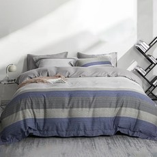 LoveCity 寢城之戀 台灣製 50支100%萊賽爾天絲 兩用被床包組