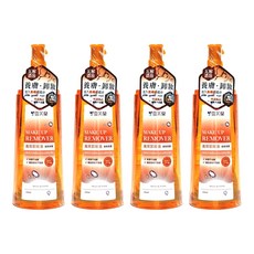 雪芙蘭 高效卸妝油 清爽保濕 200ml, 4瓶