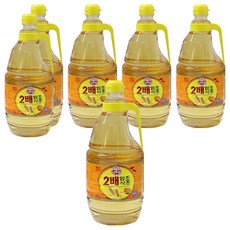오뚜기 2배 양조식초, 1.8L, 6개