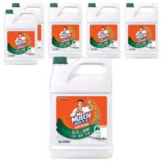 Mr Muscle 威猛先生 地板清潔劑 去污 快乾 光亮 除菌 芳香, 2L, 6桶