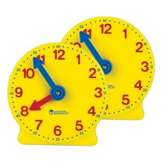 Learning Resources 小型時鐘, 2個