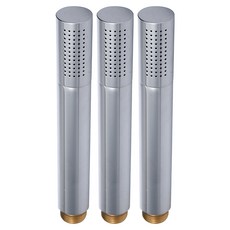 트리 홈드림 욕실 샤워기 헤드, 3개, 실버