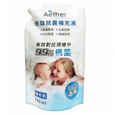 Aether 依鈦抗菌專家 依鈦抗菌噴霧劑補充包, 750ml, 1包