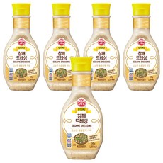 오뚜기 참깨 드레싱, 245g, 5개