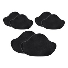 Starium 鞋後跟修補貼片, 黑色, 6個