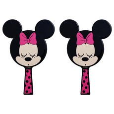 迪士尼迷你手鏡, 黑色+粉色, 2個