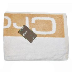 Crocodile 鱷魚 個性運動毛巾 22*107CM - 台灣製, 棕色, 1條