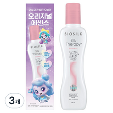 실크테라피 오리지널 에센스 티니핑 에디션, 180ml, 3개