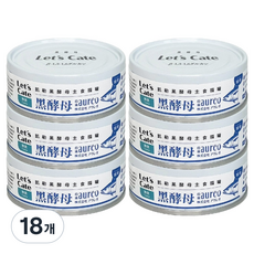 레츠케이트 전연령 고양이 오레오 컴플리트 뉴트리션 주식캔, 참치, 80g, 18개