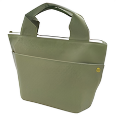 GENDAI HYAKKA 便當袋 (a475ol), 簡約手提設計，多色可選，輕巧方便, 1入, Olive, 28 x 12 x 18cm