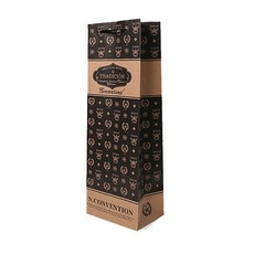 Lead home 印花紅酒紙提袋 24入, 王冠