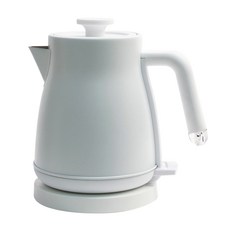 퀸센스 스테인레스 전기포트 1.2L, QS-120KF(화이트)