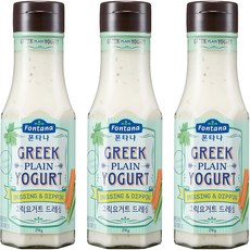 Fontana 希臘優格醬, 270g, 3個