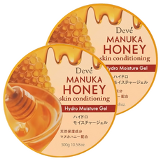 熊野油脂 麥盧卡蜂蜜保濕凝膠 300g, 2罐