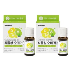 Biomela 我們孩子第一次吃的植物性Omega-3, 2個, 8g
