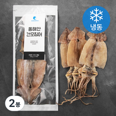 오션브라더스 동해안 건오징어 (냉동), 120g(3마리), 2봉