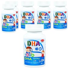 good Life 得意人生 兒童DHA魚油嚼錠 100mg, 60顆, 48g, 6罐