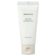 AROMATICA 涼感舒緩按摩身體乳霜 杜松子與檸檬, 1個, 100ml