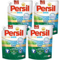 퍼실 엑스퍼트 실내건조 겸용 액상세제 리필, 2L, 4개