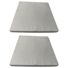 J&N 素色色織緹花立體坐墊 2入組