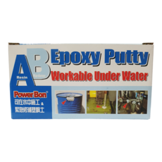 PowerBon 錫宏興業 水中施工緊急修補罐裝 AB塑鋼土, 1盒