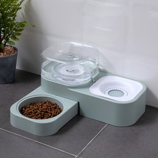 Q-rang 旋轉式寵物碗 YS27, 薄荷綠, 1個
