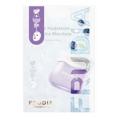 FRUDIA 望莓止渴 藍莓保濕面膜 Set 含藍莓冷壓萃取、水果籽油 無漂白、無螢光劑的親膚植萃材質 水潤呵護, 1盒, 10件