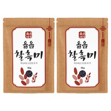 옳음애 국산 찰흑미, 5kg, 2개