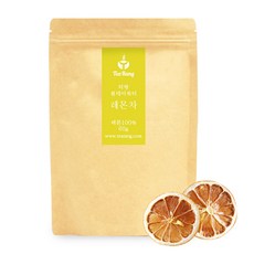 티랑 원데이워터 건조레몬차, 60g, 1개
